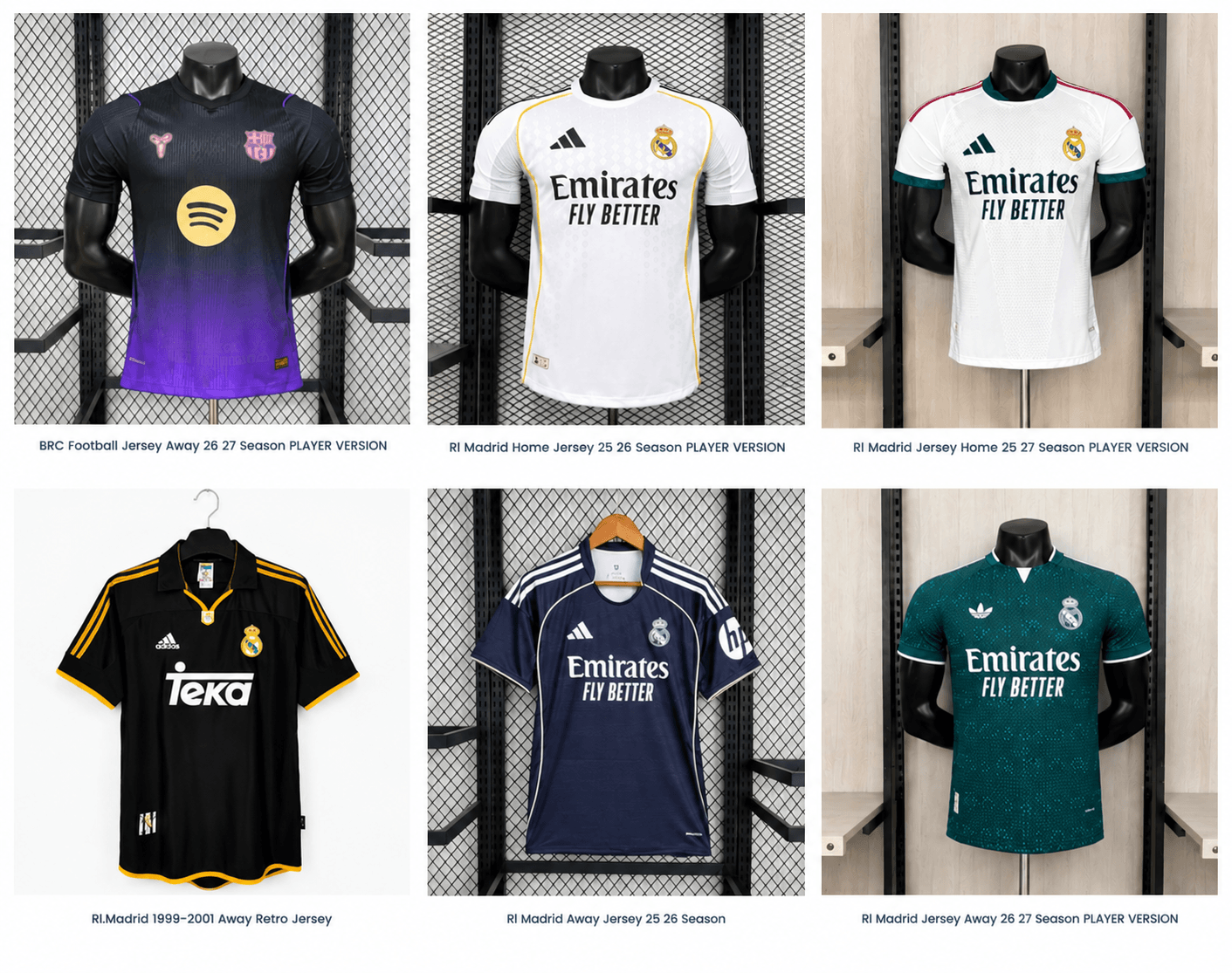 La Liga Jerseys